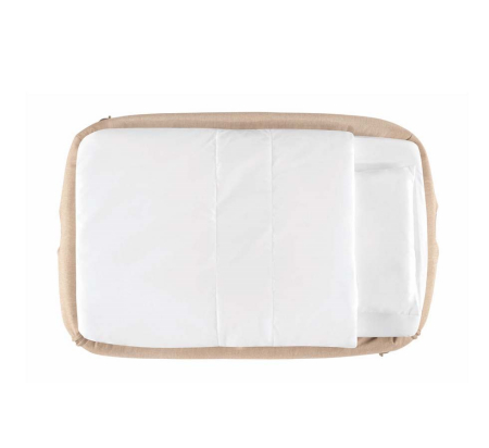 Pătuț Co-Sleeping Sempreconte Joy – Bej, Pătuț Bebe Atașabil la Pat, Reglabil pe Înălțime [5]