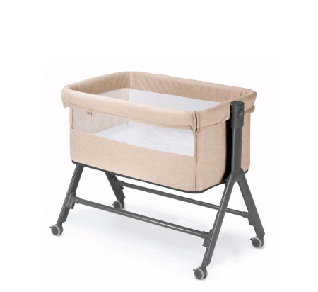 Pătuț Co-Sleeping Sempreconte Joy – Bej, Pătuț Bebe Atașabil la Pat, Reglabil pe Înălțime [4]