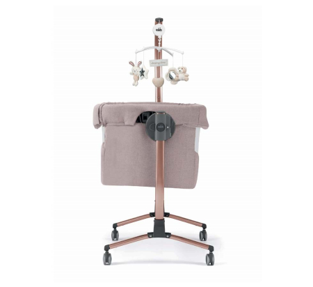 Pătuț Co-Sleeping Cullami – Pătuț Bebe Atașabil, Reglabil pe Înălțime, Cu Laterale Detașabile- rose gold [2]