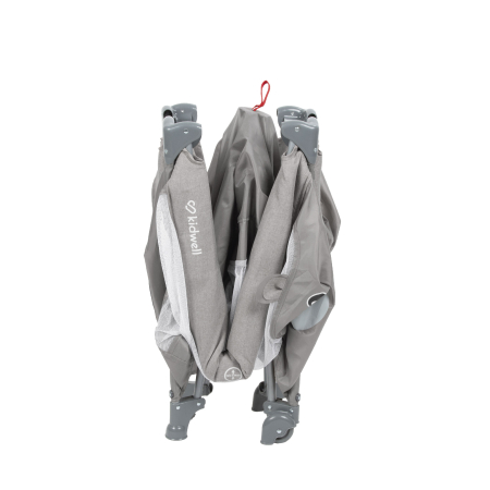 Pătuț de călătorie BLISSY gri cu accesorii [11]