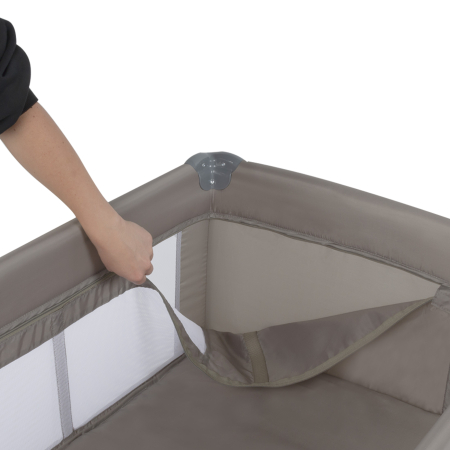 Pătuț de călătorie cu două niveluri BLISSY DUO ,culoare BEJ [9]