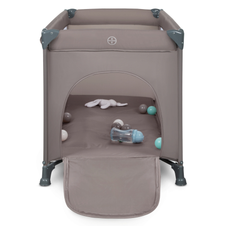 Pătuț de călătorie cu un singur nivel BLISSY BASIC ,culoare BEJ [5]