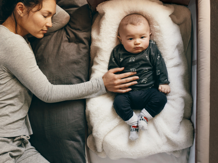 Pătuț de călătorie cu doua niveluri BLISSY Lift ,culoare BEJ [19]