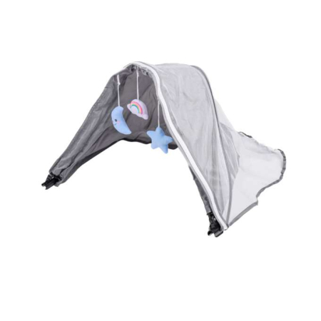 Pătuț de călătorie pliabil cu două niveluri, masă de înfășat maxim 15 kg [4]