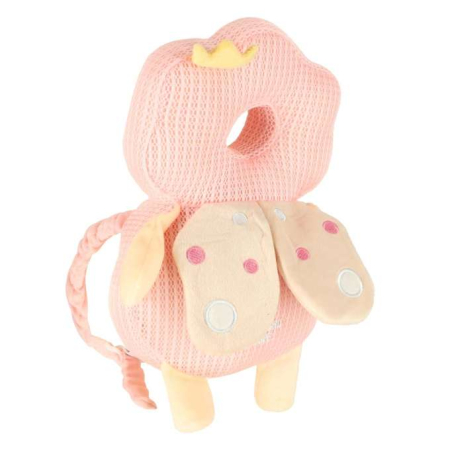 Pernă de protecție cap pentru primii pasi, rucsac de siguranță împotriva căderii, zana,roz pudra [1]