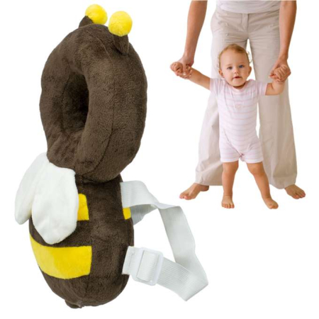 Pernă de protecție cap pentru primii pasi, rucsac de siguranță împotriva căderii, albină [5]