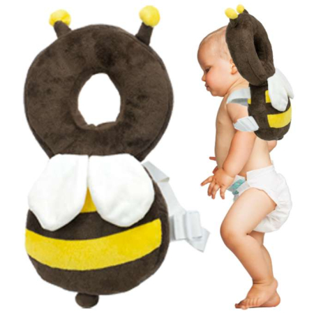 Perne Protecție Cap Pentru Primii Paşi - Pernă de protecție cap pentru primii pasi, rucsac de siguranță împotriva căderii, albină