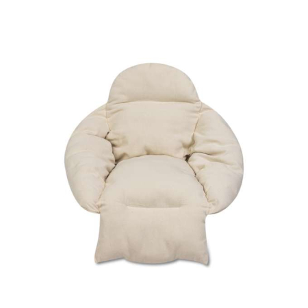 Pentru Pǎrinți - Pernă pentru balansoar suspendat, cuib de berză XXL ecru