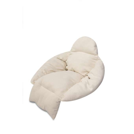 Pernă pentru balansoar suspendat, cuib de berză XXL ecru [1]