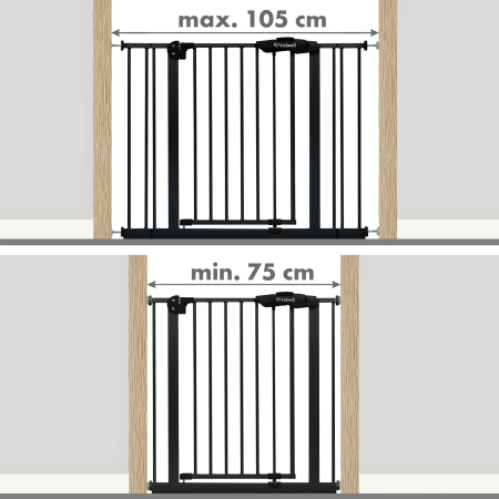 Poartă de siguranță neagră Guarda [11]
