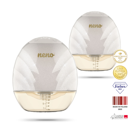 Pompe de sân - Pompă de sân dublă hands free wireless Neno Perla Twin –  premium 3 faze