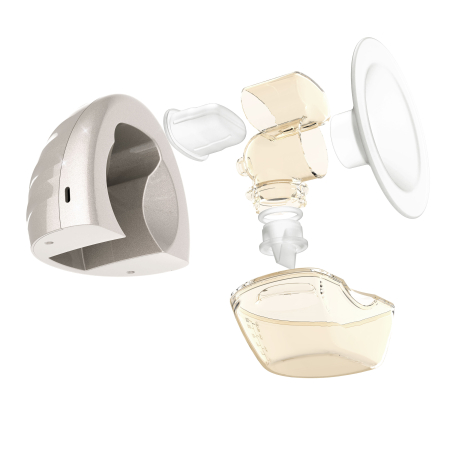 Pompă de sân dublă hands free wireless Neno Perla Twin –  premium 3 faze [5]