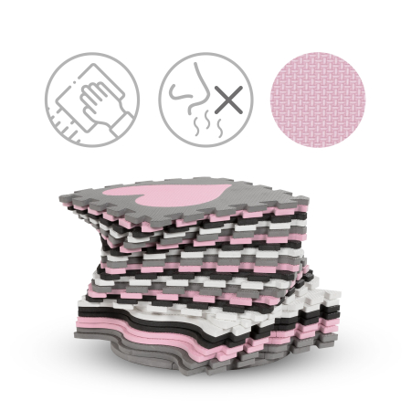 Salteluta de joaca tip puzzle kidwell happy - love [14]