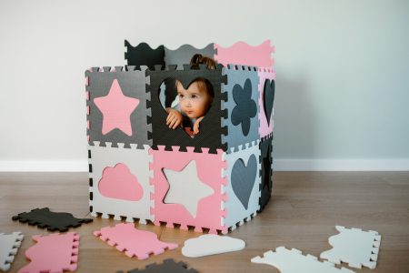 Salteluta de joaca tip puzzle kidwell happy - love [5]