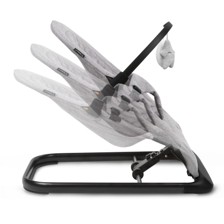 Scaun balansoar LARO gri/negru [5]