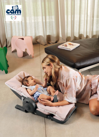 Scaun de Masă CAM ORIGINAL 4in1 – ROZ, Reglabil, Multifuncțional, de la Naștere [13]