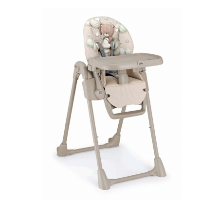 Scaune de Masa - Scaun de Masă CAM Pappananna – ,Reglabil, Confortabil, Cu Spătar Rabatabil și Tăviță Detașabilă , BEJ