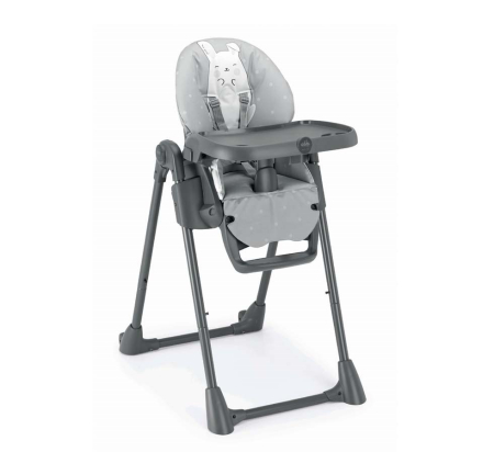 Scaune de Masa - Scaun de Masă CAM Pappananna – ,Reglabil, Confortabil, Cu Spătar Rabatabil și Tăviță Detașabilă , gri