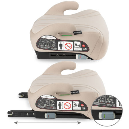 Scaun inaltator auto BONO, culoare BEJ,  125-150cm, 15-36kg [6]