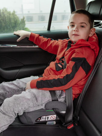 Scaun inaltator auto BONO, culoare GRI , 125-150cm, 15-36kg [5]