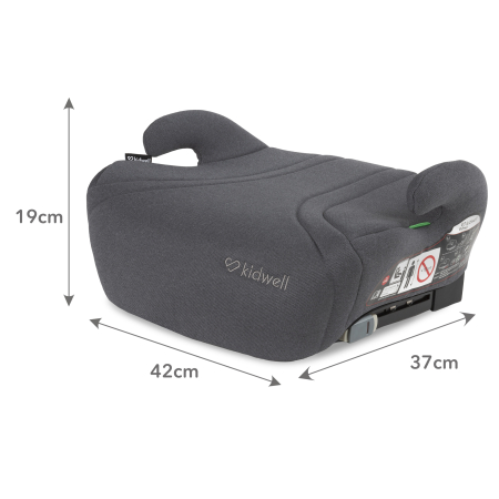 Scaun inaltator auto BONO, culoare GRI , 125-150cm, 15-36kg [8]