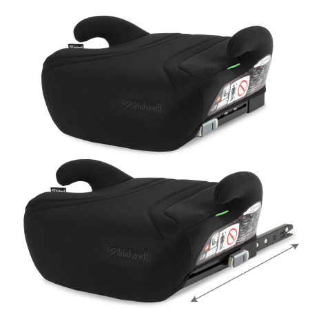 Scaun inaltator auto BONO, culoare NEGRU, 125-150cm, 15-36kg [2]