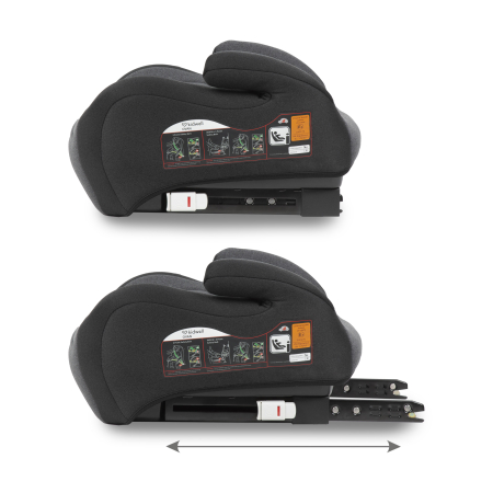 Scaun inaltator auto OVAN , culoare NEGRU-GRI, 125-150cm, 15-36kg [3]