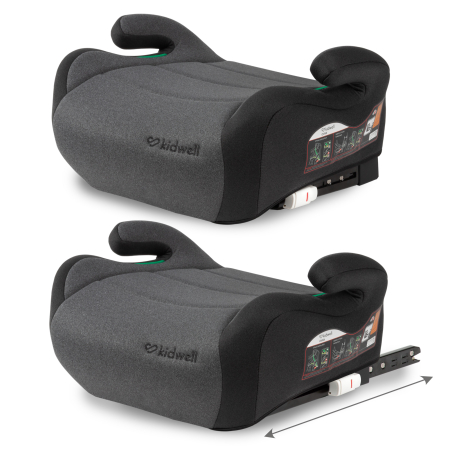 Scaun inaltator auto OVAN , culoare NEGRU-GRI, 125-150cm, 15-36kg [4]