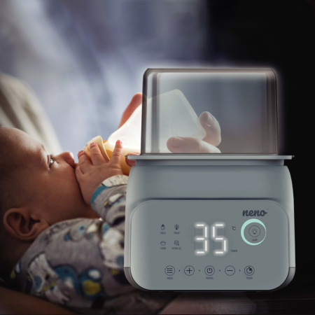 Sterilizator și încălzitor biberoane Neno Vita 5 în 1 – aparat sterilizare și preparare lapte bebeluși [8]