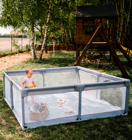 Tarc de joacă FANKO 180x200 culoare GRI [4]