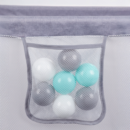 Tarc de joacă FANKO Gri 130x130 [6]