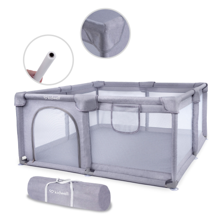 Tarc de joacă FANKO Gri 130x130 [9]