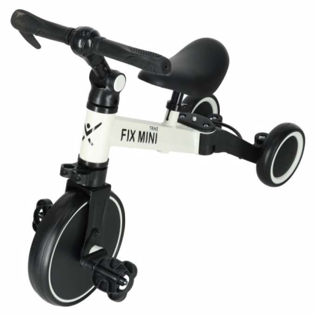 Tricicleta / bicicleta de echilibru Trike Fix Mini 3 în 1 cu pedale , culoare ALB [7]