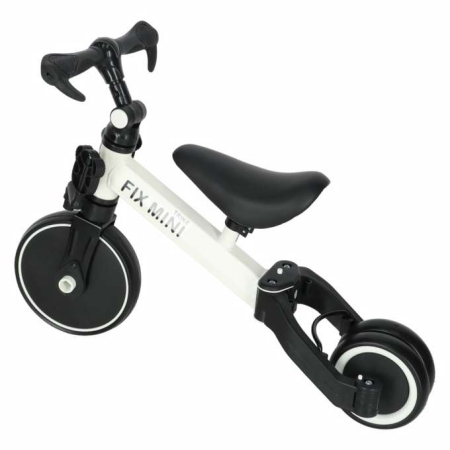Tricicleta / bicicleta de echilibru Trike Fix Mini 3 în 1 cu pedale , culoare ALB [6]
