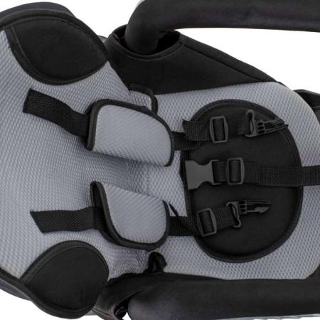 Tricicletă Trike Fix 3 în 1 cu copertină pivotantă reglabilă,  V3 neagră [27]