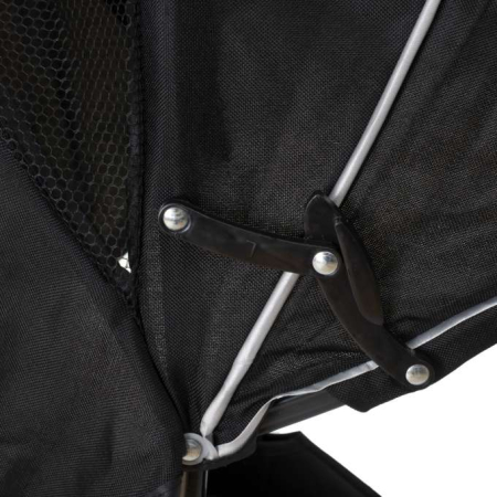 Tricicletă Trike Fix 3 în 1 cu copertină pivotantă reglabilă,  V3 neagră [16]