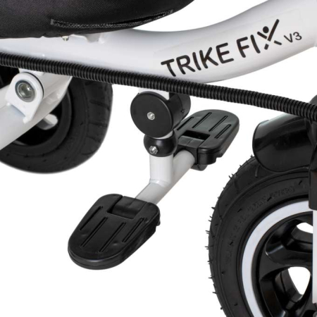 Tricicletă Trike Fix 3 în 1 cu copertină pivotantă reglabilă,  V3 neagră [36]