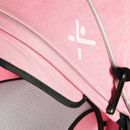 Tricicletă Trike Fix 3 în 1 cu copertină pivotantă reglabilă,  V3 roz [14]