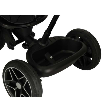 Tricicletă TRIKE FIX Elite 2 în 1 cu copertină pivotantă reglabilă, culoare NEGRU [9]