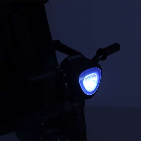 Tricicletă TRIKE FIX Elite 2 în 1 cu copertină pivotantă reglabilă, culoare NEGRU [12]