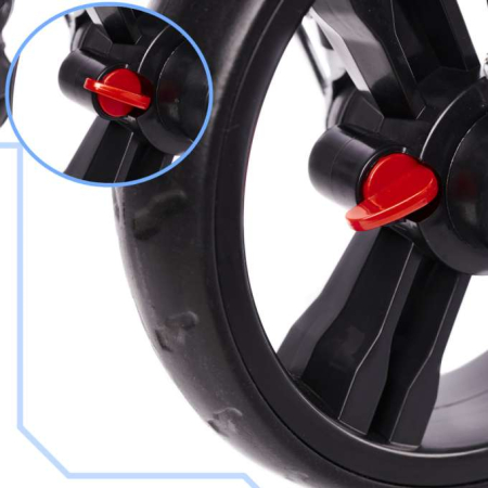 Tricicletă Trike Fix Lite 3 în 1 cu copertină pivotantă reglabilă, GRI [7]