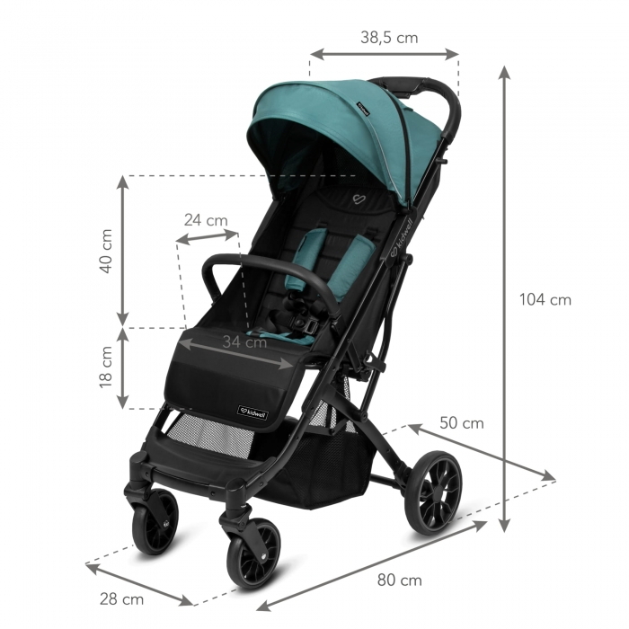 Carucior sport Kidwell COLMER Royal Green [13]