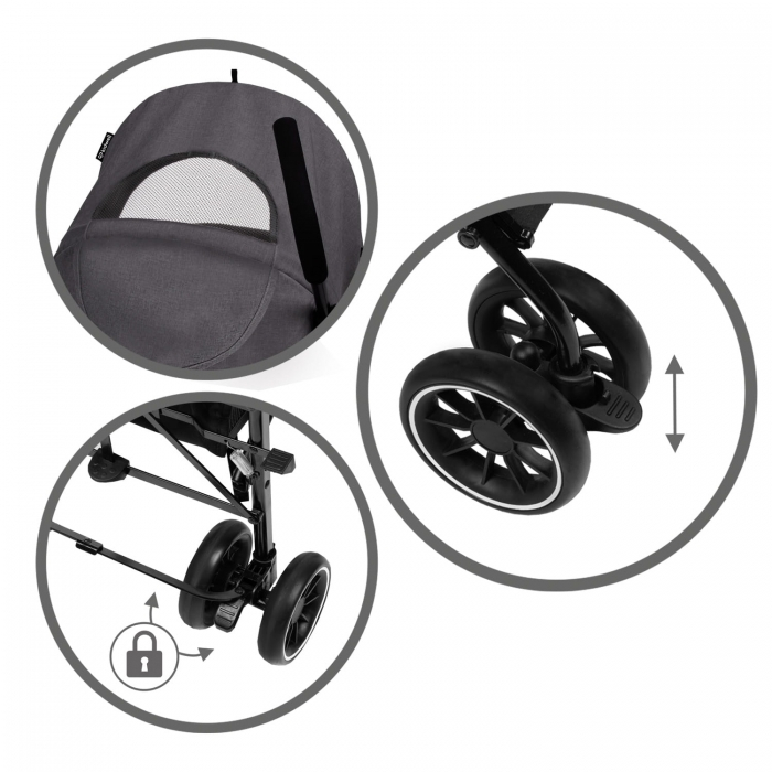 Carucior sport Kidwell Nelli Graphite [12]