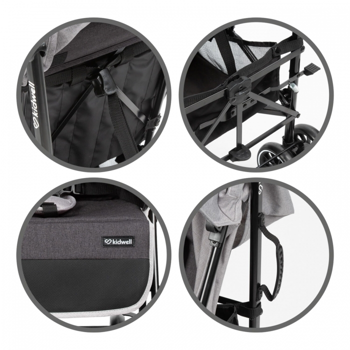 Carucior sport Kidwell Nelli Gray Graphite [10]