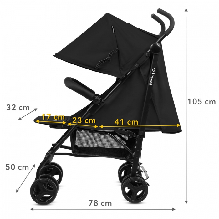 Carucior sport Kidwell Qugar Black [13]