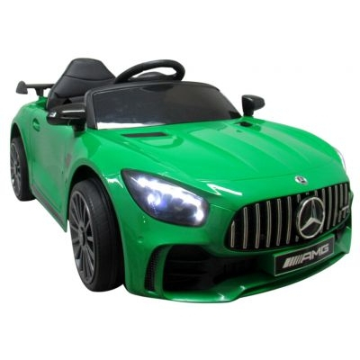 Masinuta electrica cu telecomanda Mercedes AMG GTR-S R-Sport - Verde [2]
