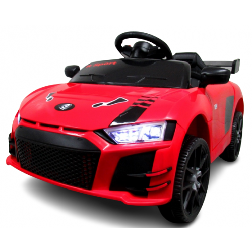 Masinuta electrica cu telecomanda si functie de balansare Cabrio A1 R-Sport - Rosu (varsta 1-4 ani) [1]