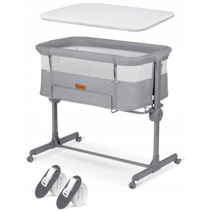 Patut cu laterala culisanta Nukido NK-243 - Gri [3]