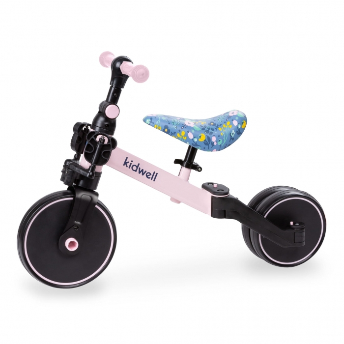 Tricicleta cu pedale 3 in 1 Kidwell Pico Spring Flower [7]