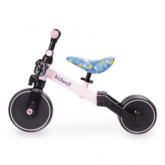 Tricicleta cu pedale 3 in 1 Kidwell Pico Spring Flower [8]